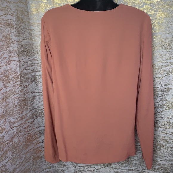 Aritzia Wilfred Free Dusty Rose Redling Blouse Size S - Picture 7 of 15